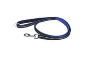 Hund - Julius-K9 POWAIR leash - blue - 1.2 m with handle - large carabiner - H683238