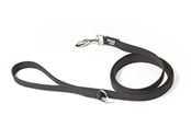 Hund - Julius-K9 Super-grip leash black/grey 14mm/1.8m with handle - H664275