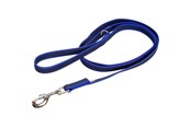 Hund - Julius-K9 C&G - Super-grip leash blue/grey 20mm/1.8m with handle - H658557