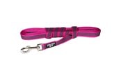 Hund - Julius-K9 C&G - Super-grip leash rosa/grey 20mm/5.0m with handle - H650209