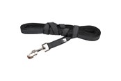 Hund - Julius-K9 C&G - Super-grip leash black/grey 20mm/10.0m with handle - H617332