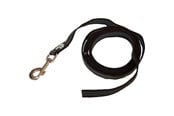 Hund - Julius-K9 C&G - Super-grip leash black/grey 20mm/3.0m without handle - H601768