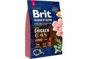 Hund - Brit Premium by Nature Junior L 3 kg - M-BRJUL3