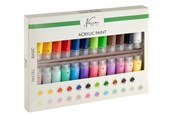 Arts & Crafts - Tilbehør - Nassau Paint set acrylic 24 x 22 ml - AR0737/GE