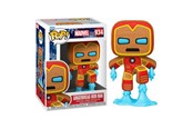 Reklameartikler - Funko! - POP! Marvel: Marvel Holiday - Gingerbread Iron Man - Figur - 0889698506588