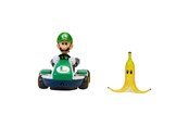 Lekesett - Jakks Super Mario 2.5 Inch Spin Out Mario Kart Luigi - 408754