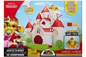 Lekesett - Jakks Super Mario 2.5 Inch Deluxe Mushroom Kingdom Playset - 58541-4L