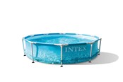 Basseng - Intex BASSENG - BEACHSIDE METAL FRAME POOL SET (FILTER PUMP) 4.485 L - 28208