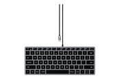 Tastatur - Satechi Slim W1 - Tastatur - Nordisk - Svart - ST-UCSW1M-ND