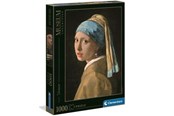 Puslespill - Clementoni 1000 pcs. Museum Collection Girl With Pearl Earring - 39614