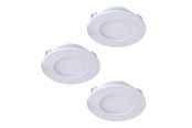 Smarthus - EGLO FUEVA-Z recessed spot Ø85 mm white 3-pack - 900099