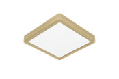 Lamper - EGLO FUEVA 5 ceiling lamp 16.2W 3000K 210x210 mm brushed brass - 900183