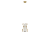 Lamper - EGLO MASETA pendant light white/gold - 99635