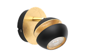 Lamper - EGLO NOCITO wall lamp black/gold - 95482F