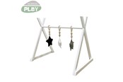 Babyutstyr - NORDIC PLAY Nature Baby activity gym with sensory hanging toys Nature - 805-784