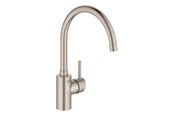 Blandebatterier og beslag - Grohe concetto ohm sink c-spout supersteel - 32661DC3