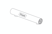 Toaletter, toalettseter, bidéer og reservedeler - Pressalit replacement console tube white - A6011000