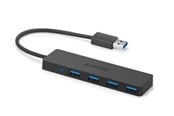 USB-hub - Anker 4-Port Ultra Slim USB3.0 Data Hub - Black USB-hub - USB 3.0 - 4 porter - Svart - A7516016