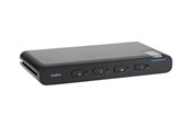 KVM-switch - Belkin Universal 2nd Gen Secure KVM Switch 4-Port Single Head w/ CAC - F1DN104KVM-UN-4