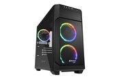 Kabinett - Sharkoon V1000 RGB - microATX - Kabinett - Tower - Svart - 4044951035052