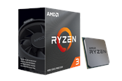 Prosessor/CPU - AMD Ryzen 3 4100 Wraith Stealth Prosessor/CPU - 4 kjerner - 3.8 GHz - AMD AM4 - AMD Boks (med kjøler) - 100-100000510BOX