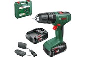 Skru/Bormaskin - Bosch Cordless Impact Drill EASY 18V 2X2.0AH - 06039D8108