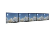 Veggmontering, AV-braketter & AV-møbler - HI-ND Videorow - mounting kit - for 5x1 video wall (landscape) 43" - VR4300-0501