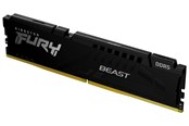 RAM - Kingston FURY Beast DDR5-5200 - 8GB - CL40 - Single Channel (1 pcs) - Intel XMP - Svart - KF552C40BB-8