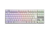 Tastatur - Sharkoon PureWriter TKL RGB - keyboard - QWERTZ - German - white - Tastatur - Tysk - Hvit - 4044951034253