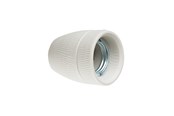 Tilbehør (fester, stikkontakter osv.) - Gripo Socket Porcelain E27, White - 5709119075934