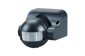 Bevegelsessensorer og skumringsbrytere - Gripo Motion sensor 180° IP44, Black - 5709119110352