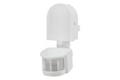 Bevegelsessensorer og skumringsbrytere - Gripo Motion sensor 180° 1200W IP44, White - 5709119110383