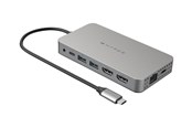 Dokkingstasjon - Hyper Drive Dual - 4K HDMI - 10-in-1 USB-C Hub - 100w PD - HDM1H-GL