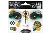 Kostymer - HERMA Face Art Sticker Steampunk Marie - 15439