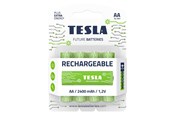 Batteri - TESLA Rechargeable battery AA LR06 2400 Mah (4 pcs.) - 8594183392288