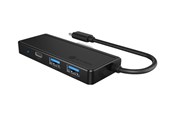 USB-hub - RaidSonic ICY BOX IB-HUB1423CR-C3 USB-hub - Svart - 60796