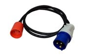 CEE-materiell - Gripo CEE adapter (M) 3P 1,5 m 230V 10A - 5709119079307