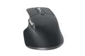 Mus - Logitech MX Master 3S Performance Wireless Mouse - Graphite - Ergonomisk mus - Optisk - 7 - Svart - 910-006559