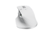 Mus - Logitech MX Master 3S Performance Wireless Mouse - Pale Grey - Ergonomisk mus - Laser - 7 - Hvit - 910-006560