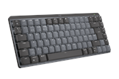 Tastatur - Logitech MX Mechanical Mini Minimalist Wireless Illuminated Performance Keyboard Graphite - Tactile - ND - Tastatur - Nordisk - Svart - 920-010776