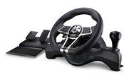 Spill - Tilbehør - Kyzar PlayStation Steering Wheel - Steering wheel & Pedal set - Sony PlayStation 4 - 4260122886586