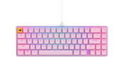 Tastatur - Glorious GMMK 2 Compact 65% - Nordisk - Pink - Gamingtastatur - Nordisk - Rosa - GLO-GMMK2-65-FOX-ISO-P-NORDIC