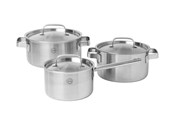 Gryter - Pillivuyt Gourmet Pot set Somme 6 pcs Steel - 20268