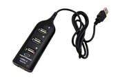 USB-hub - Esperanza EA116 USB-hub - USB 2.0 - 4 porter - Svart - EA116