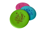 Sport & Fitness - ASG Disc Golf set w. 3 disc's - ASG1012IONE SIZE