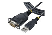 Parallell/seriell kabel - StarTech.com 3ft (1m) USB to Serial Cable DB9 Male RS232 to USB Converter - 1P3FP-USB-SERIAL