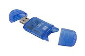 Flashminneadapter - Esperanza Titanum Card Reader USB 2.0 Blue - TA101B