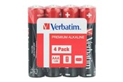 Batteri - Verbatim battery - 4 x AAA / LR03 - Alkaline - 49500