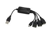 USB-hub - Esperanza 4-Port Hub USB 2.0 USB-hub - 4 porter - EA114