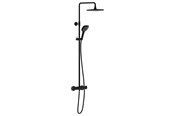 Dusj- og monteringstilbehør - Damixa pine shower set matt black - 579706100